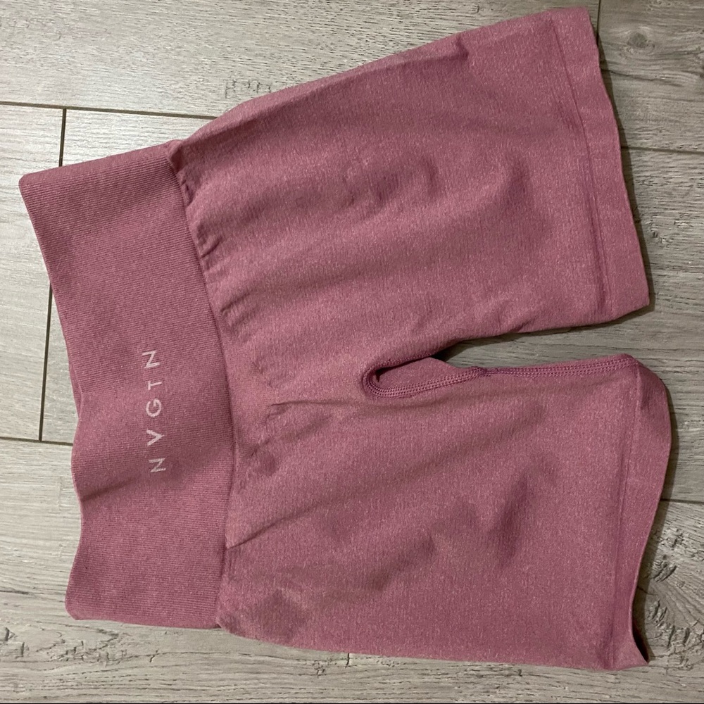 nvgtn pro shorts pastel pink XS NWT